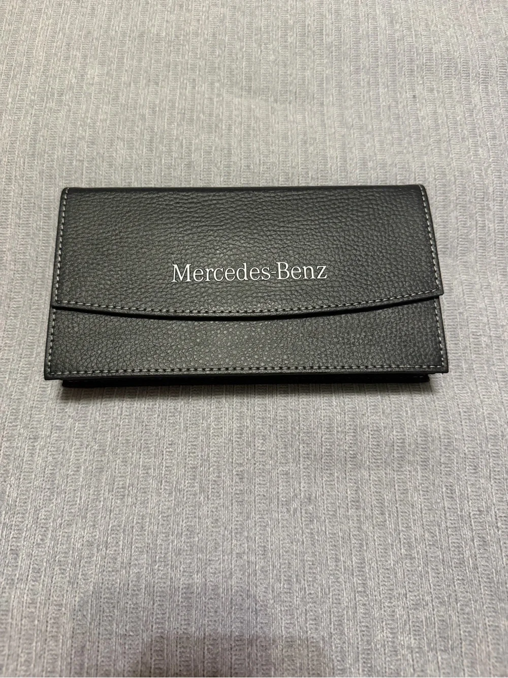 Black Leather Document Holder never used